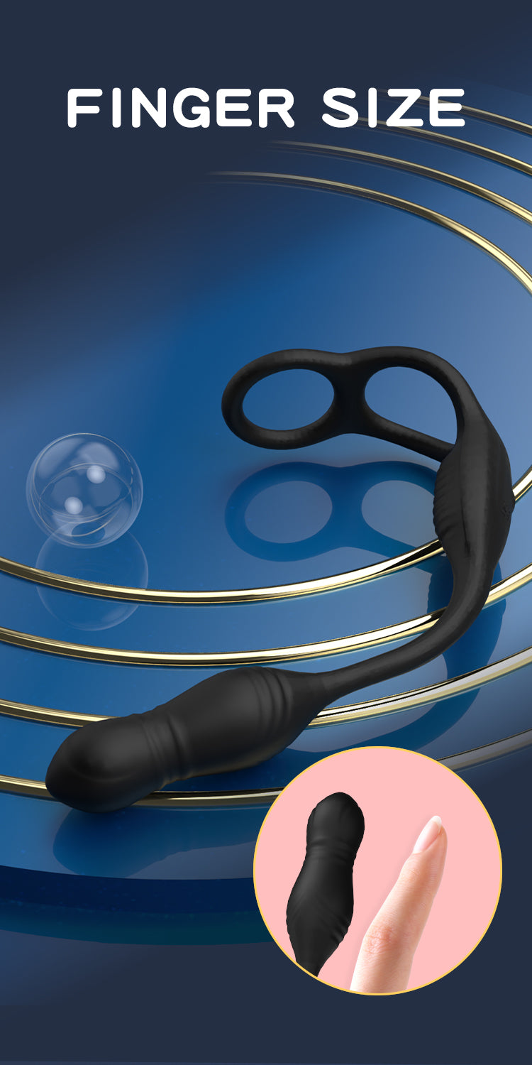 Massager Tiền Liệt Rung Phích Đuôi Remote 2024 Đỉnh