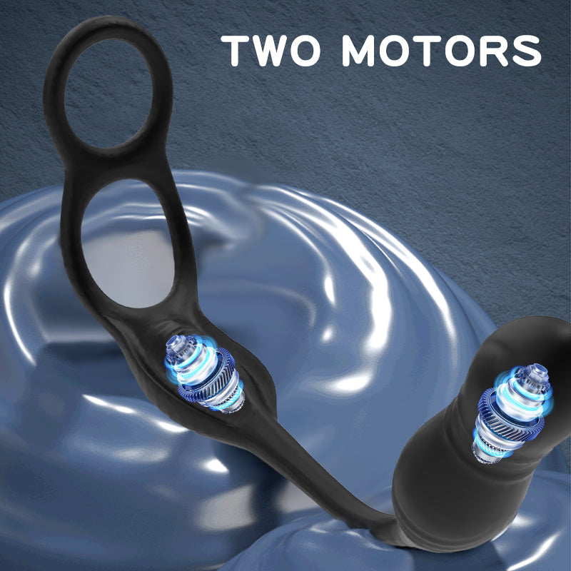 Massager Tiền Liệt Rung Phích Đuôi Remote 2024 Đỉnh