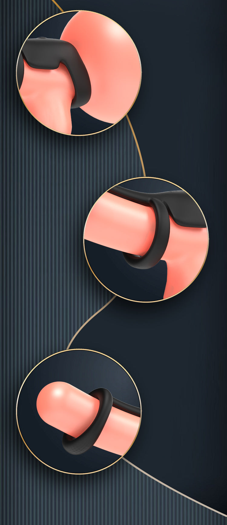 Cock ring rung remote xa điều khiển đỉnh