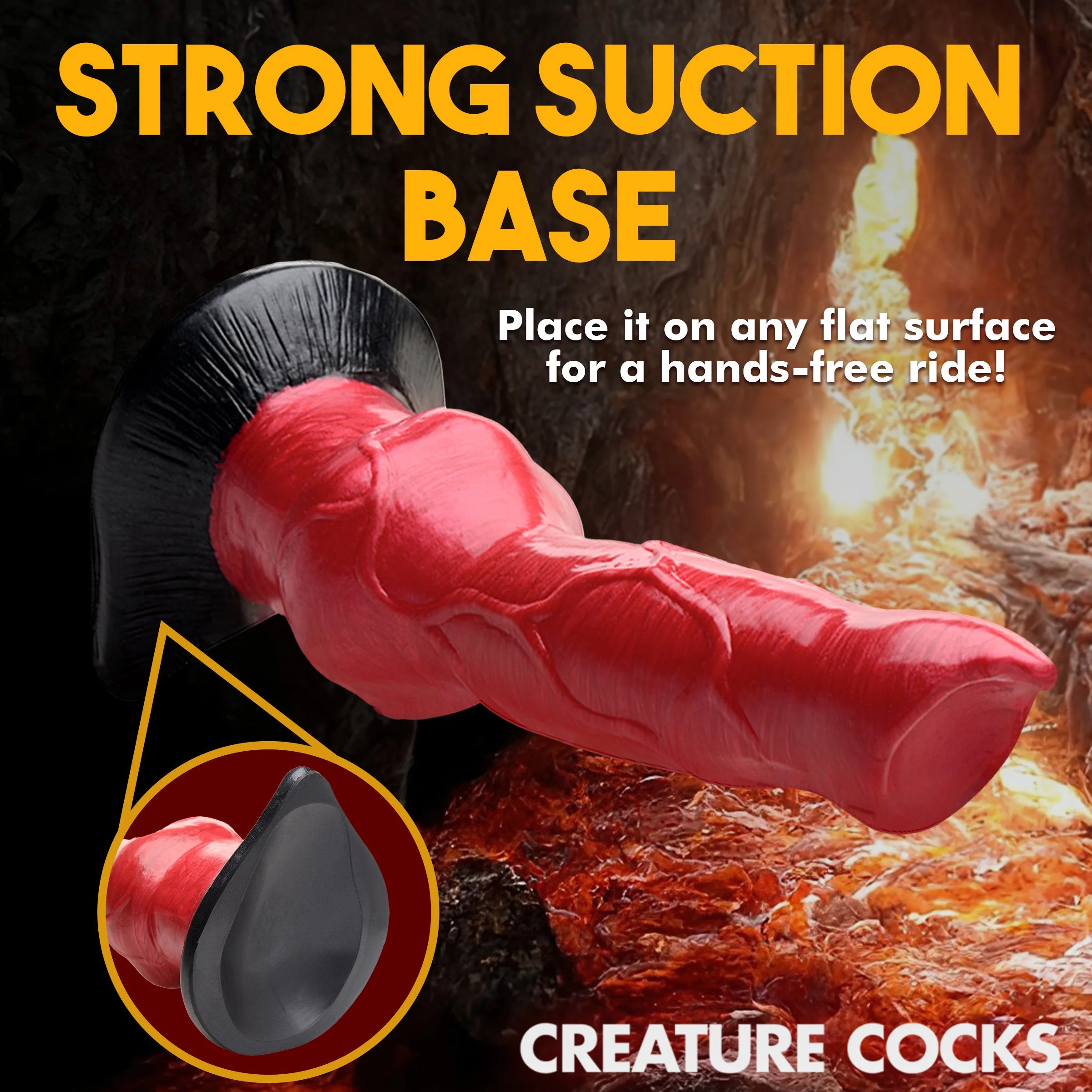 Hell-Hound Creature Cocks Chó Đỏ Kỳ Lạ Hoang Dã