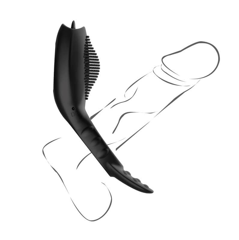 Secwell Cock Ring Liếm Remote Rung Đa Chế Độ