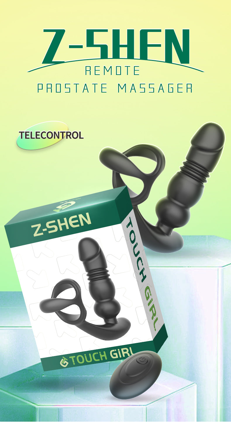 Z-SHEN Touch Girl massager prostate remote đột phá