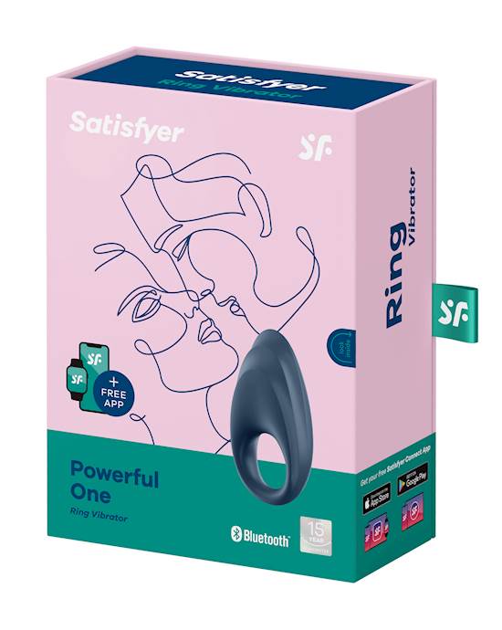 Satisfyer Powerful One Vòng Rung App Cặp Đôi