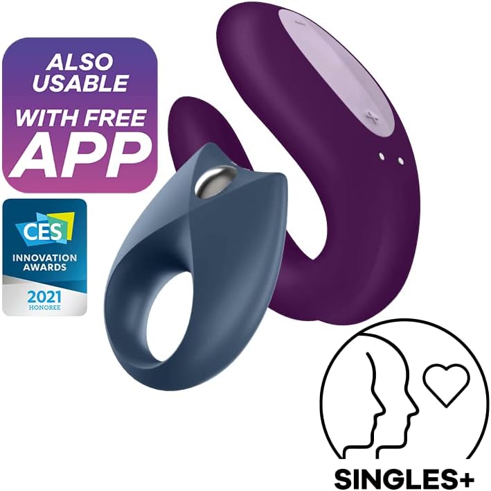 Satisfyer Partner Box 2 ring Double Joy app couple