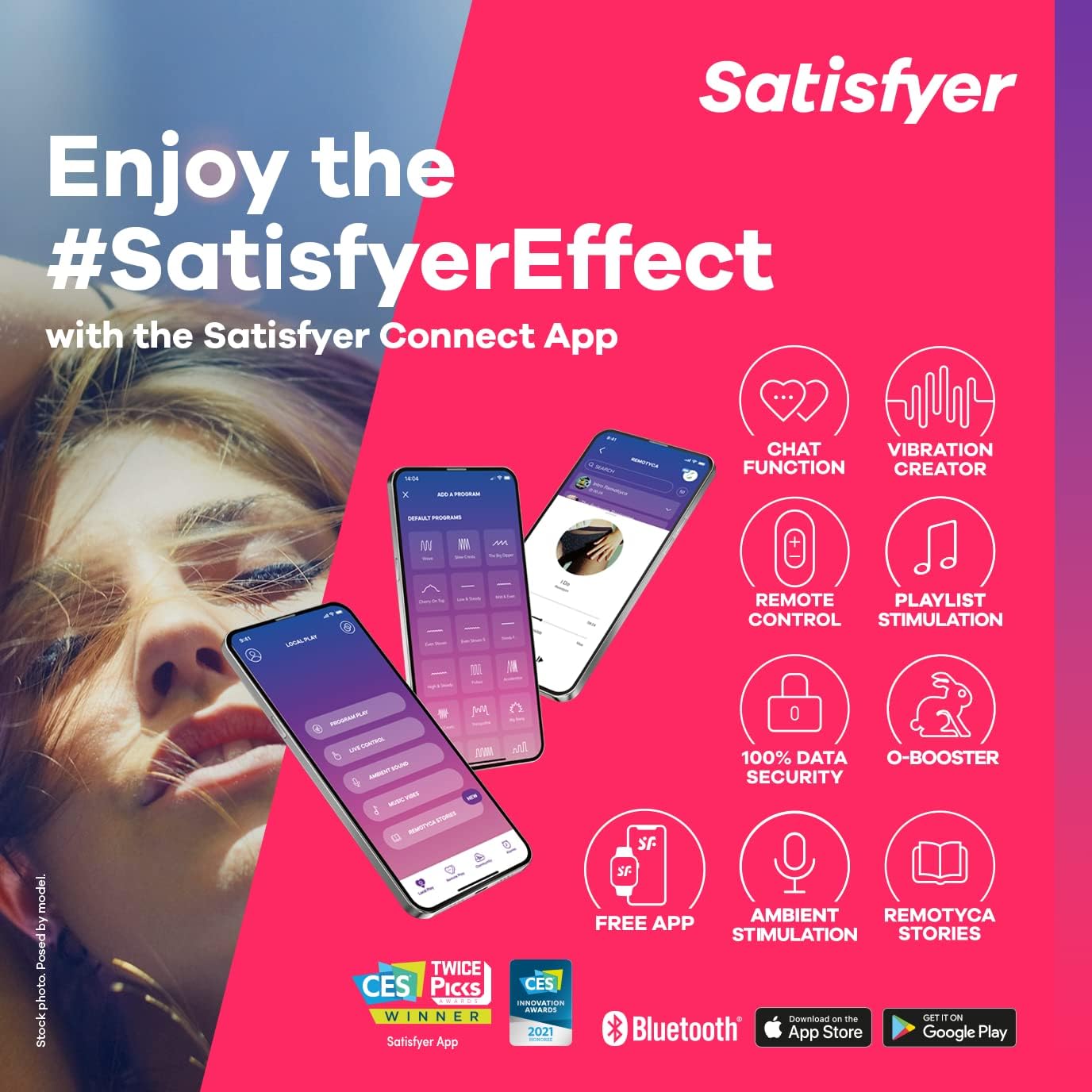 Satisfyer Partner Box 2 ring Double Joy app couple
