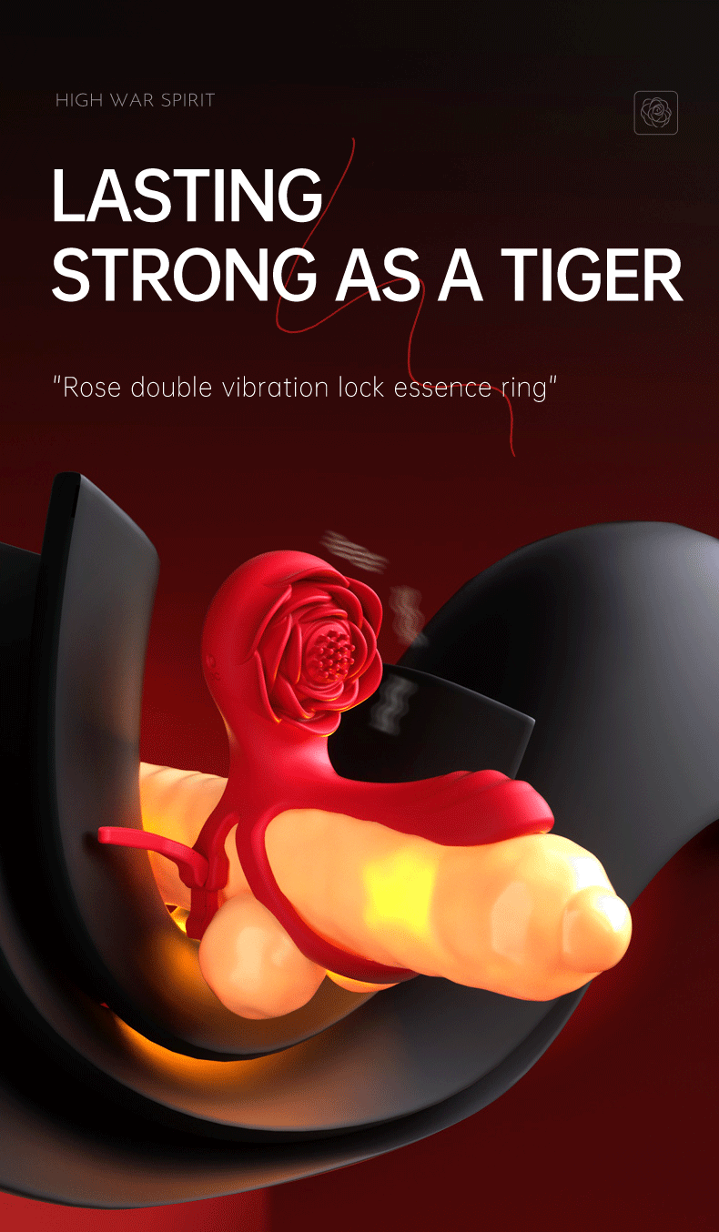Rose Lock Ring Dao Động App Cặp Đôi 2024 Đỉnh Cao