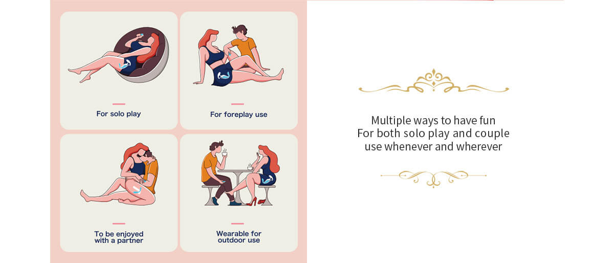 Zalo Jessica Set Rung Remote Cặp Đôi Nâng Tầm