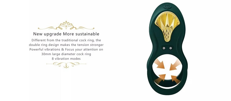 Nhẫn rung ZALO Legend Bayek cặp đôi cực sướng siêu đỉnh