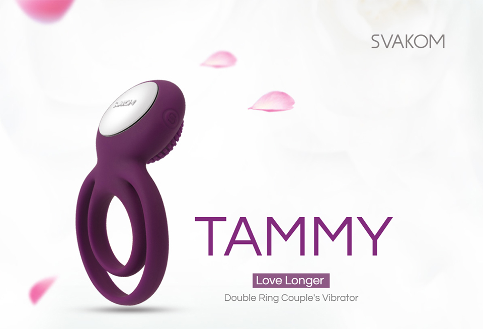 Svakom Tammy Vòng Rung Cặp Đôi Kích Thích Lâu Dài Bùng Cháy