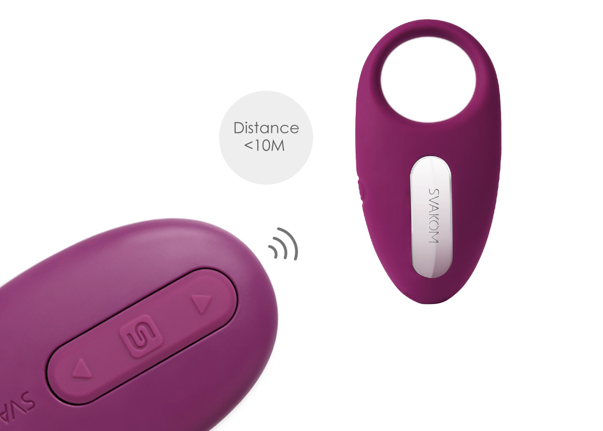 SVAKOM Winni Cock Ring Remote Kéo Dài Cặp Đôi Vui Vẻ