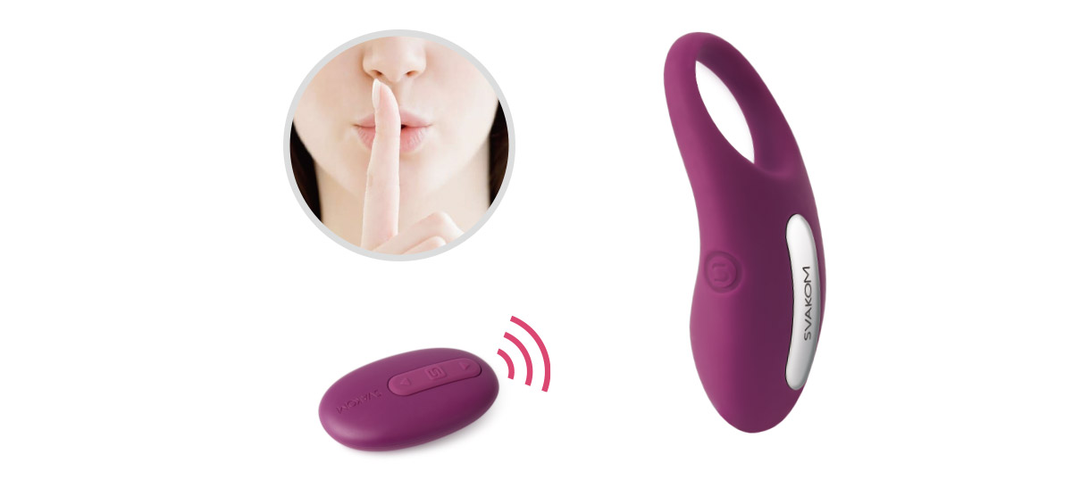 SVAKOM Winni Cock Ring Remote Kéo Dài Cặp Đôi Vui Vẻ