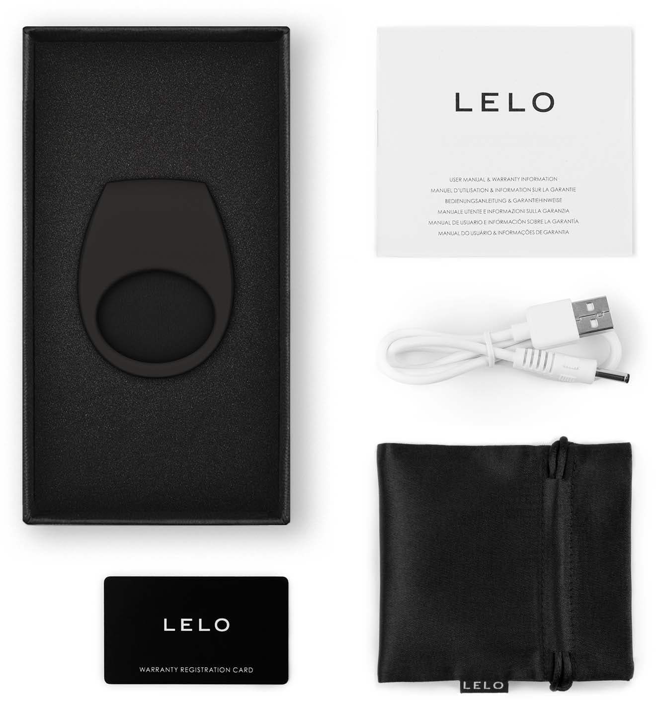 LELO TOR 3 vòng rung app couple cực sướng mạnh