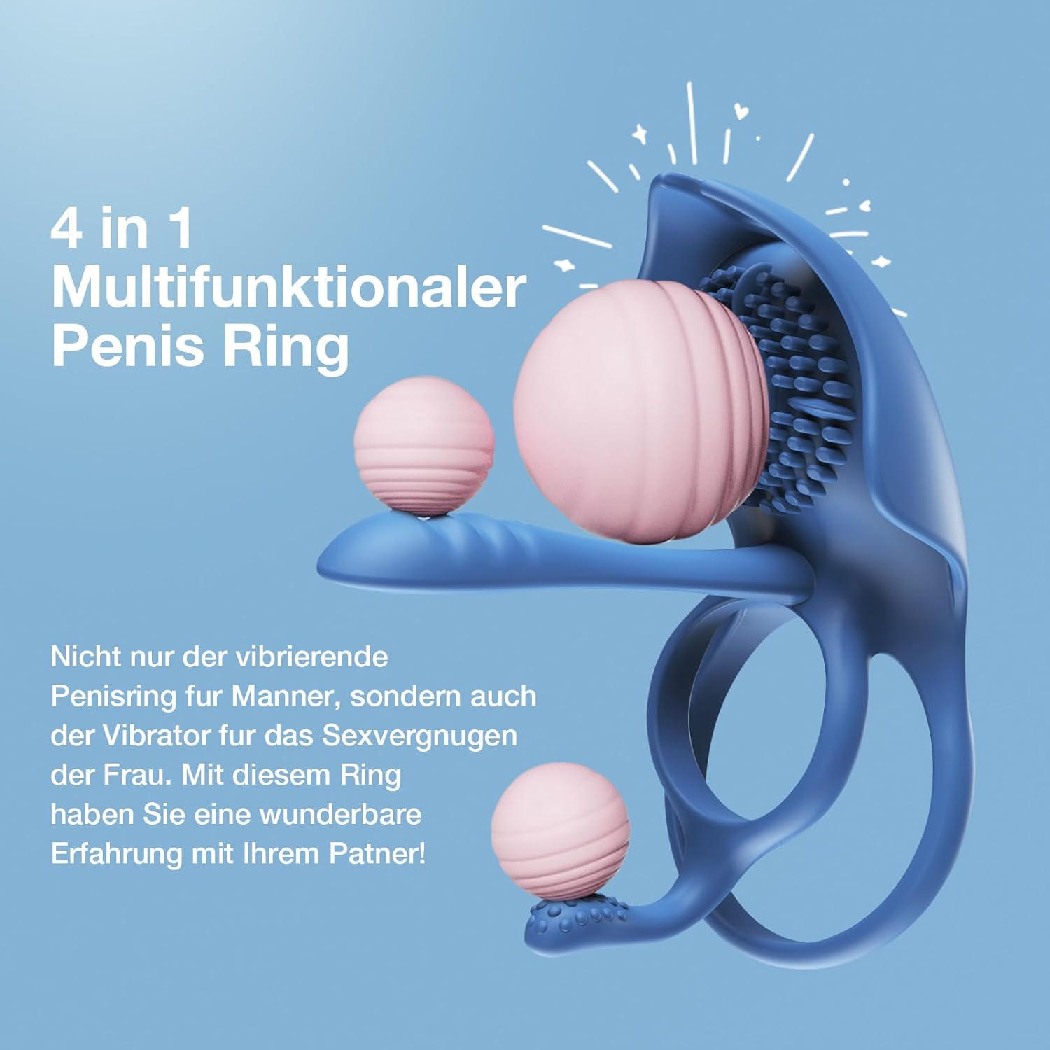 SVAKOM Barzillai Ring Rung 3 Spot APP Kiểm Soát