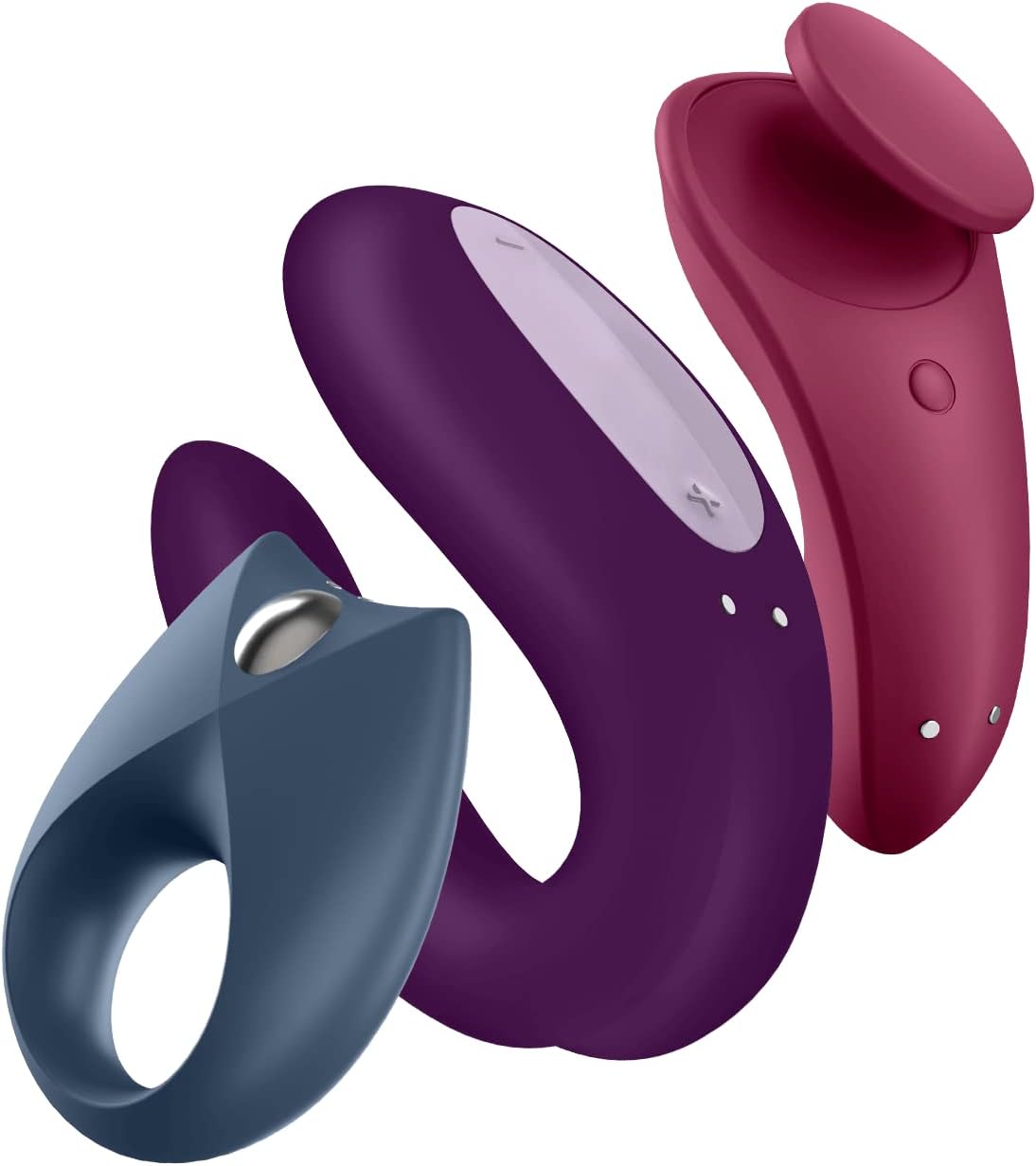 Satisfyer Partner Box 3 đôi rung app đa dạng