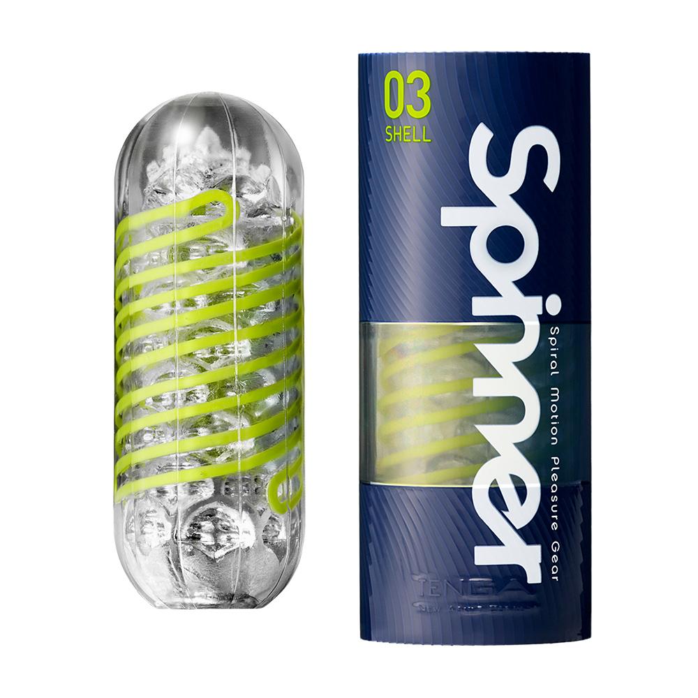 Tenga Spinner 03 Shell Xanh Lá Nhật Bản Xoay Ảo Diệu 
