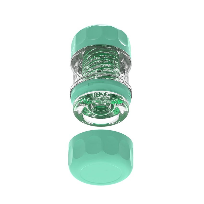 Chisa Supple Cup綠色自慰器 TPE8cm直徑極軟 