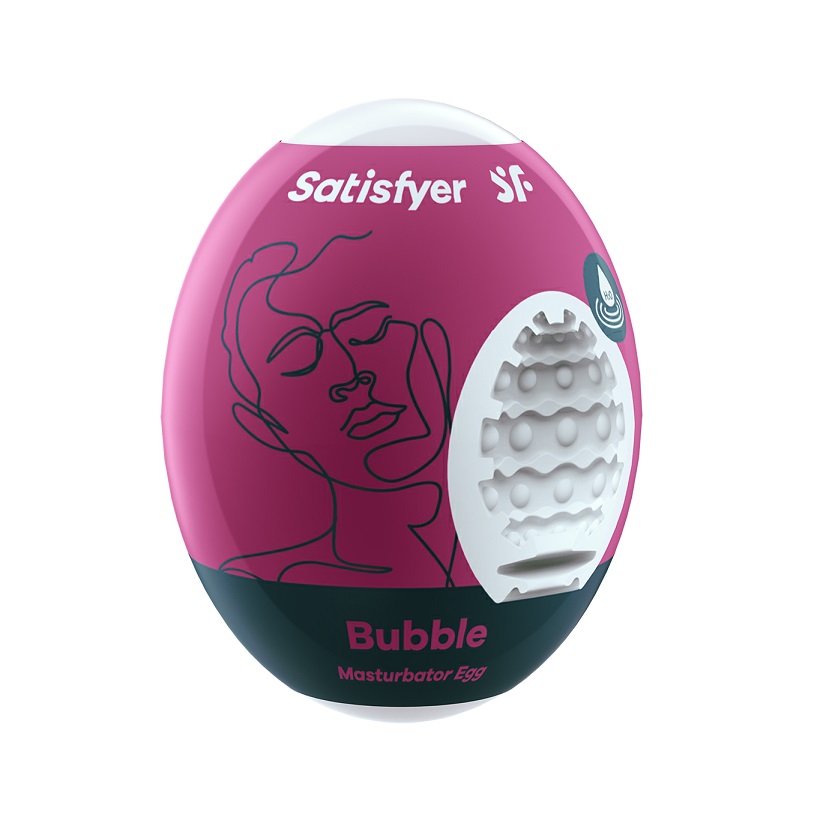 Satisfyer Bubble Trứng Bay Một Lần TPE Siêu Dễ 