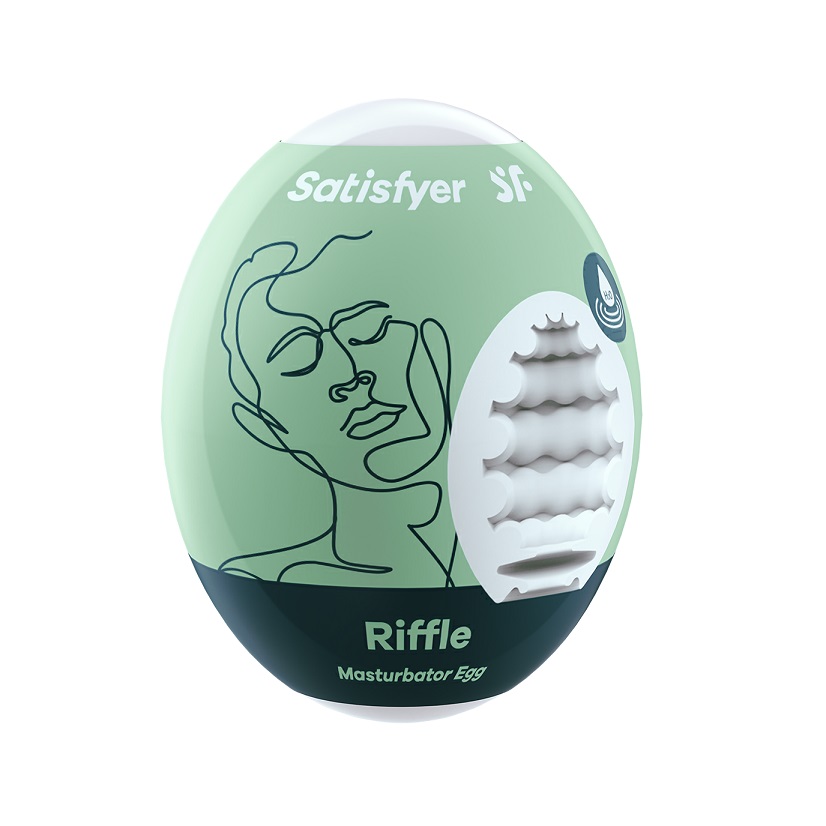 Satisfyer Riffle Máy Bay Trứng Đức TPE Một Lần 