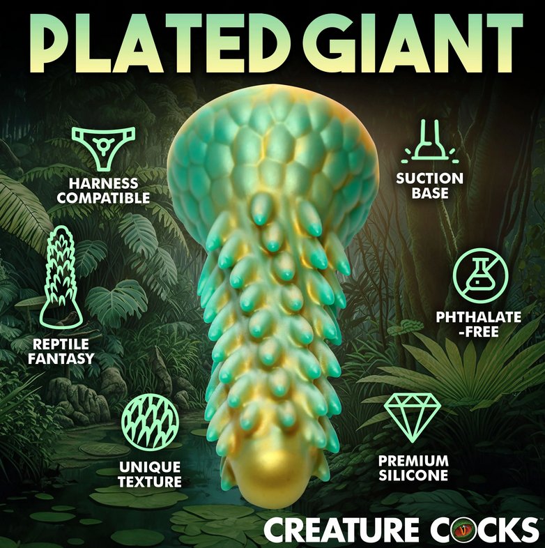 Creature Cocks Stegosaurus dildo gai khủng hoang