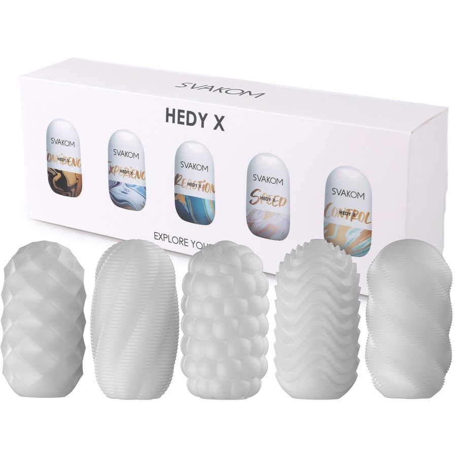 SVAKOM Hedy X5 Cốc Đa Kết Cấu 10cm Cao Cấp 