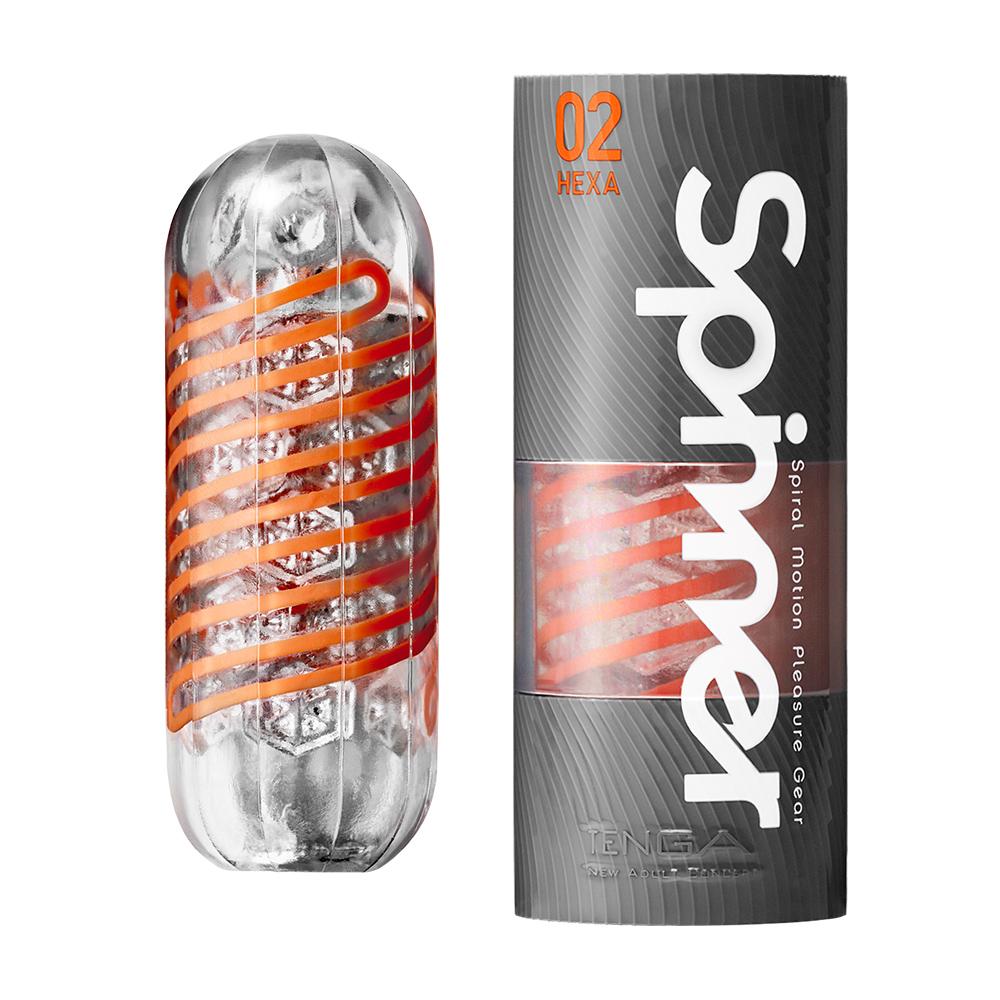 Tenga Spinner Hexa Cốc Bay Orange Nhật 