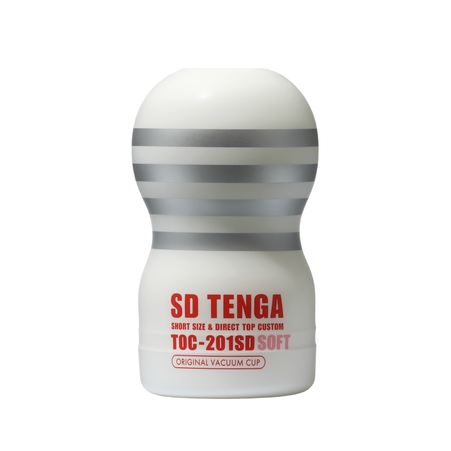 Tenga SD Vacuum Cup Trắng Mềm Siêu Hút 