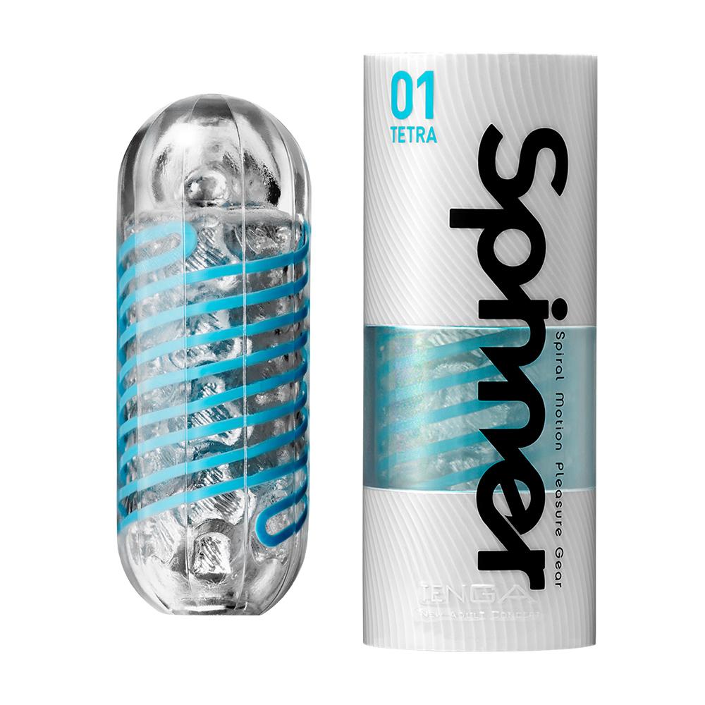 Tenga Spinner Tetra Blue Xoáy 3D Siêu Thật 