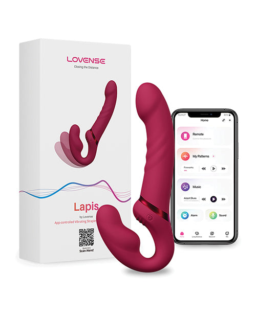 Lovense Lapis Strapless Rung Đôi Siêu Linh Hoạt