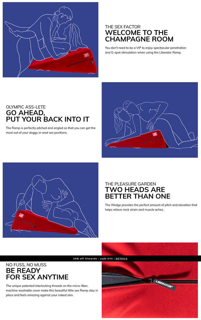  Sỉ Gối Tình Dục Liberator Ramp Tư Thế Siêu Sướng mới nhất