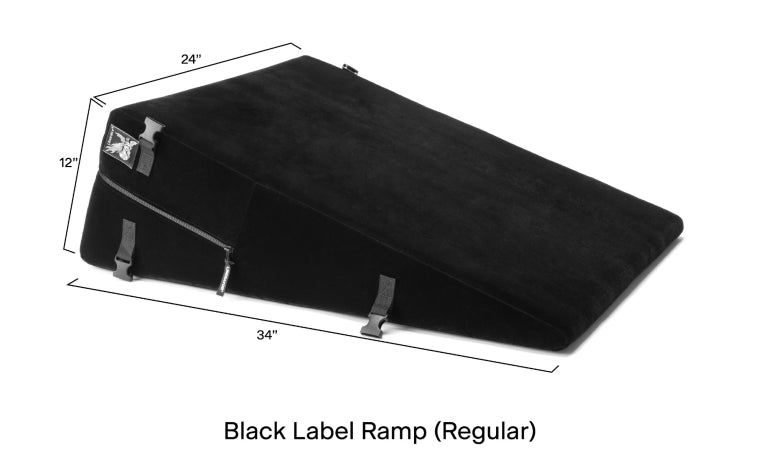 Liberator Ramp gối đen còng bịt mắt góc cao BDSM 