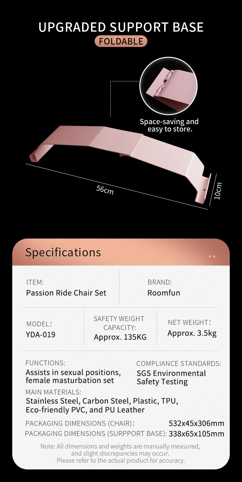 Ghế Sex Pommel Horse Roomfun Đam Mê Phiêu Lưu