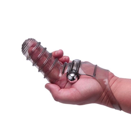 Icon Brands Finger Vibe Xám Sọc Rung Ngón Tay 