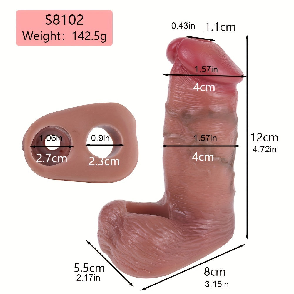 S8102 Silicone Sleeve Hollow Vòng Đeo Siêu Thực 