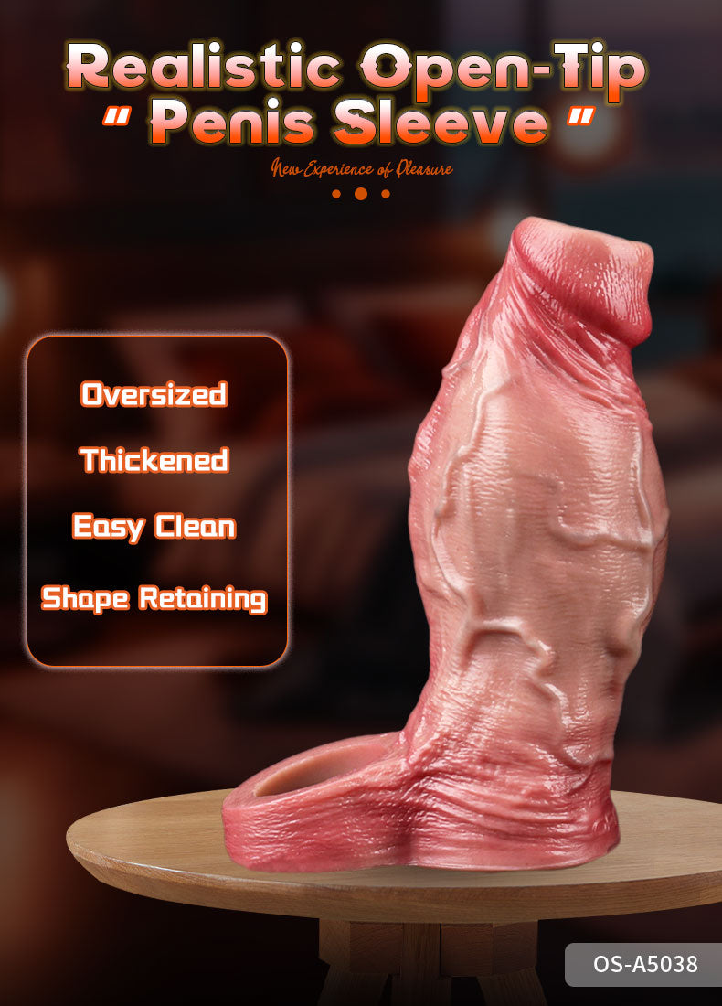 Mr General Sleeve Penis Dày Núm Tự Nhiên Chinh Phục