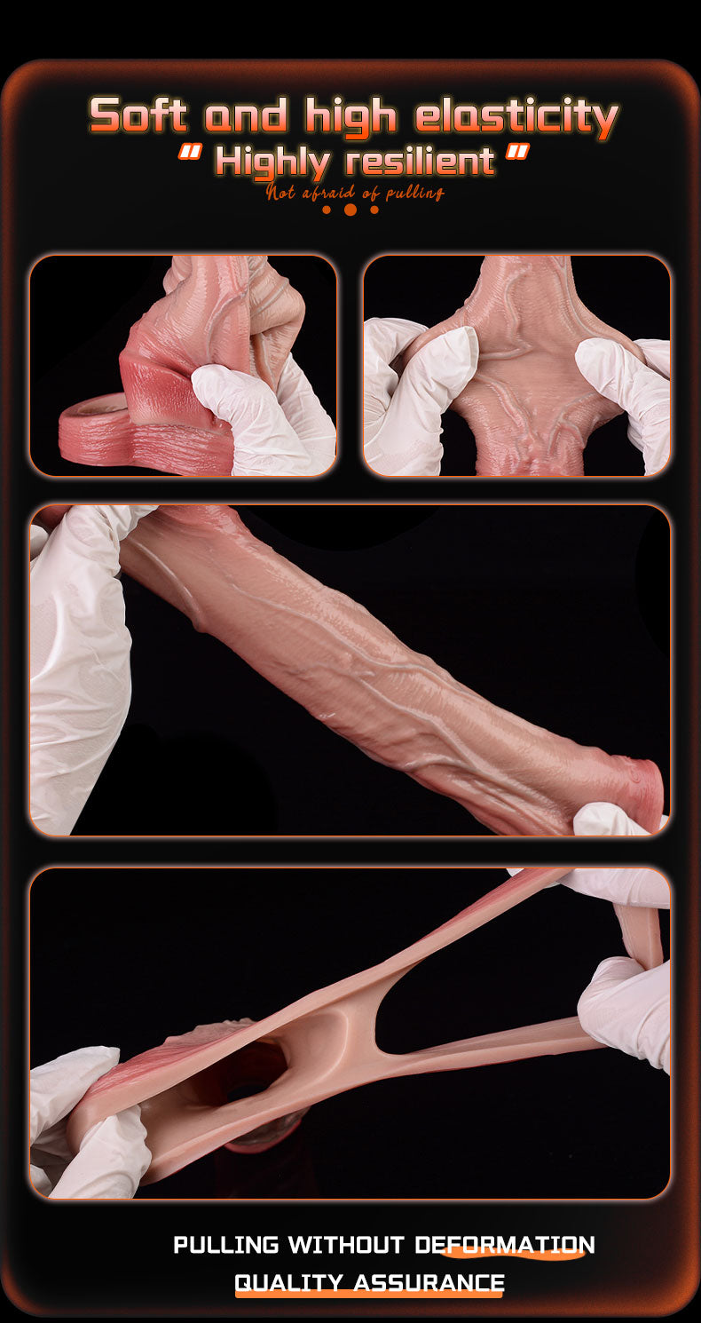 FAAK5036 Cock Sleeve 7Inch Da Kéo Dài Tăng Lớn