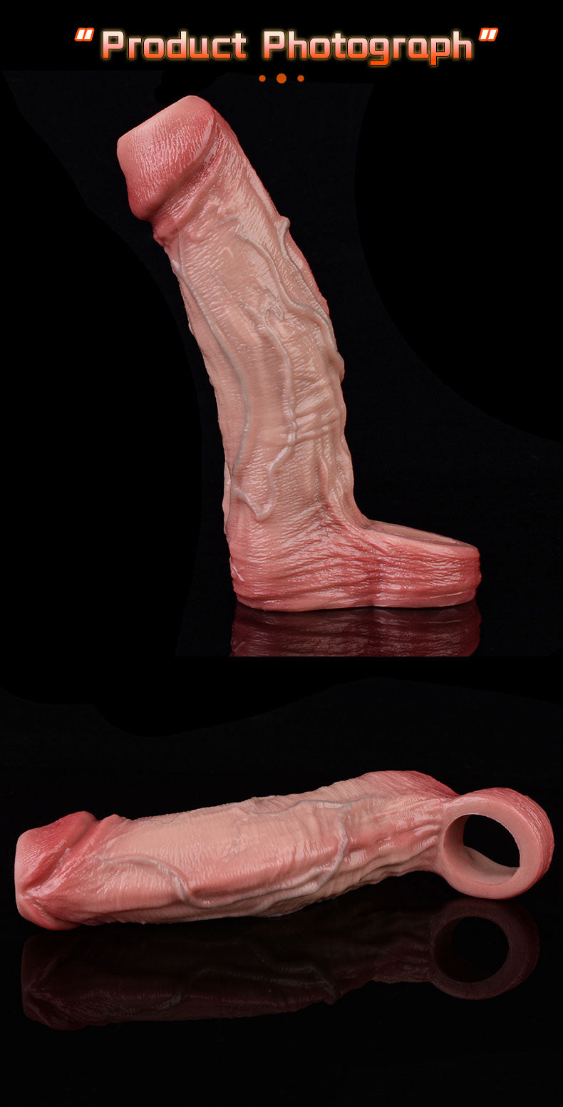 FAAK5036 Cock Sleeve 7Inch Da Kéo Dài Tăng Lớn