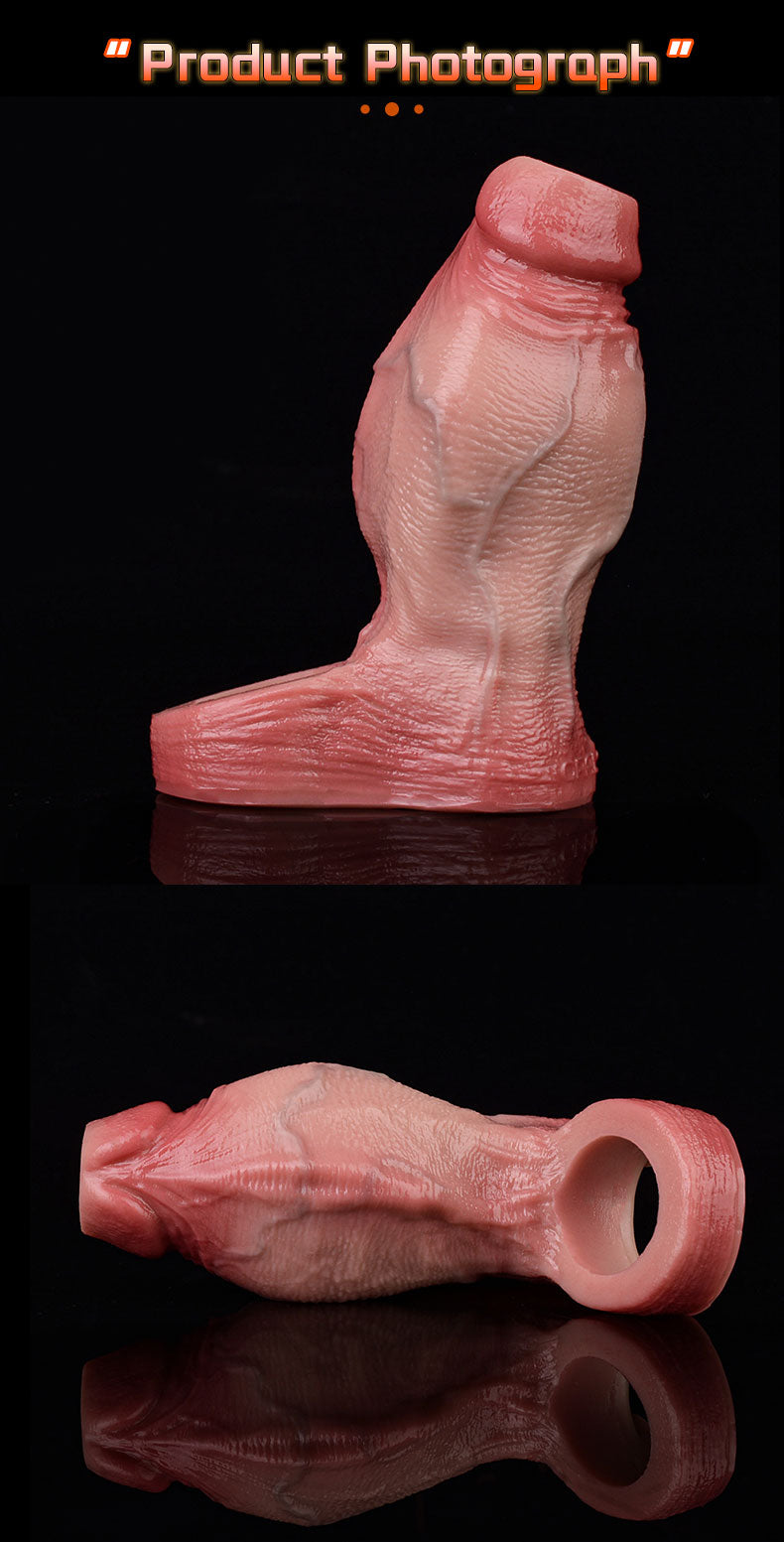 Vỏ FAAK5028 Dương Vật Dày Open End Thực Tế