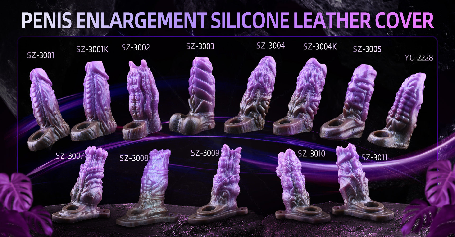 Bọc Xúc Tu Silicone FAAK To Dài Kích Thích Điên Cuồng