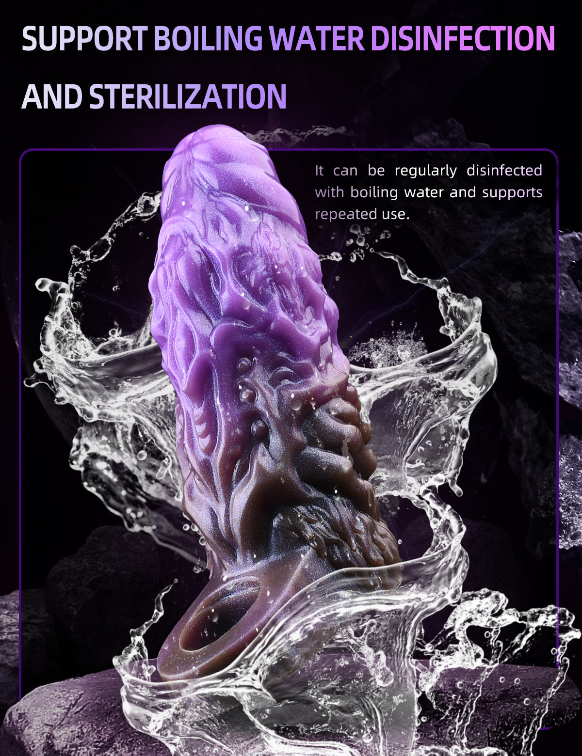 Bọc Xúc Tu Silicone FAAK To Dài Kích Thích Điên Cuồng