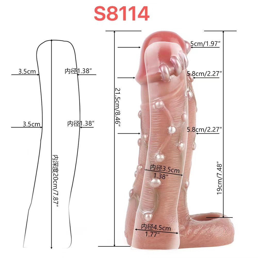 Penis Sleeve 2024 Làm To Cặc Khổng Lồ Thực Tế