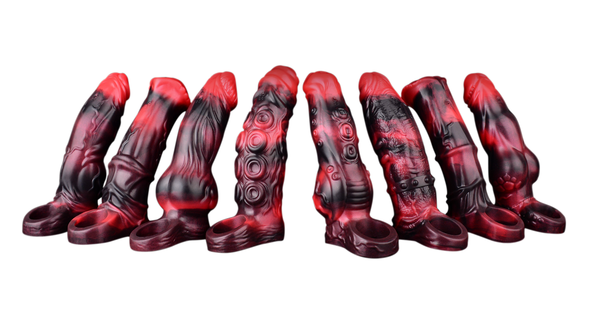 FAAK Sleeve Cockring Rung Remote Đa Kích Cỡ