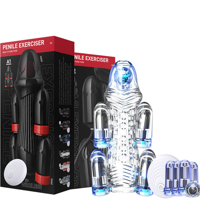 Penis Exerciser điện 5 motor tập luyện tăng kích thước 