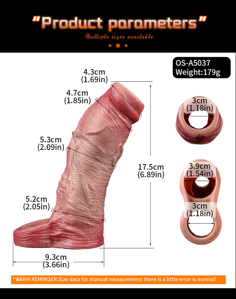 FAAK 5037 Vỏ Dương 7Inch Tăng Kích Thước Dày Dặn Thỏa Mãn