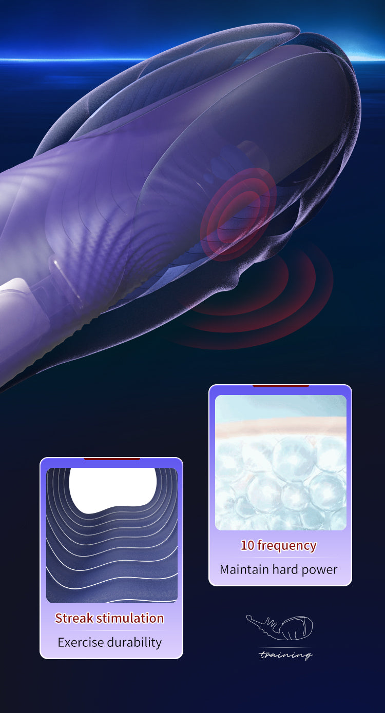 Yunman Demon Trainer Rung Dương Vật 10 Tần