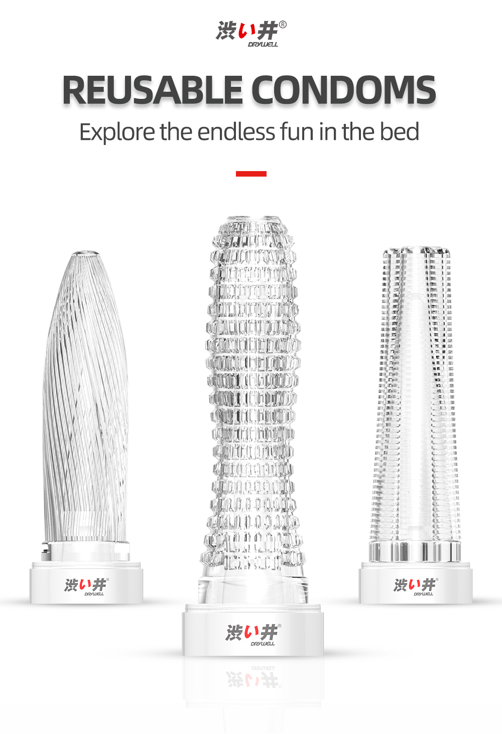 Ống bao Dry Well kéo dài tái sử dụng sung sướng