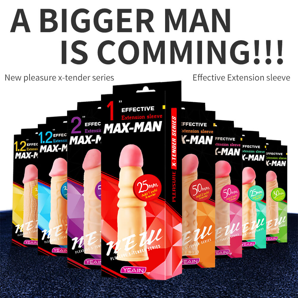 Sleeve Dày Yeain Max-Man 65cm Kích Thích Mãnh Liệt