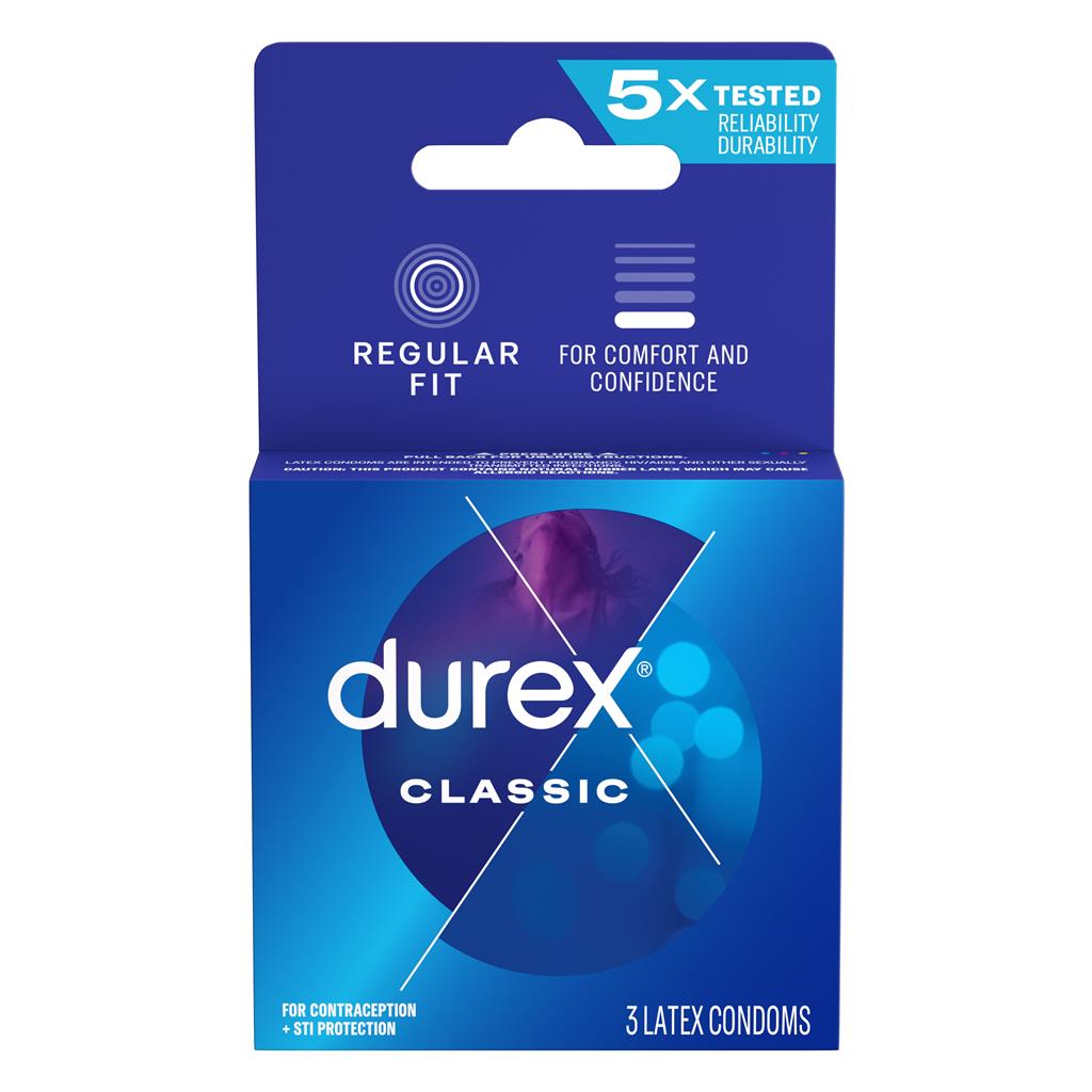 Bao Durex Classic An Toàn Thoải Mái Kéo Dài 