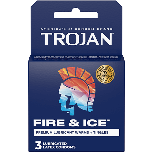  Kho sỉ Trojan Fire & Ice bao dual lube nóng lạnh  hàng xách tay 