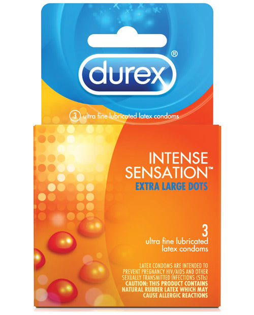 Durex Intense Sensation Bao Cao Su Gân Siêu Kích Thích 