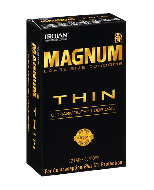 Cung cấp Trojan Magnum Thin Bao Cao Su Mỏng Lớn Cảm Giác Max  nhập khẩu 